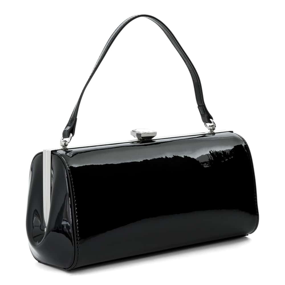 Delsie Clutch in Black