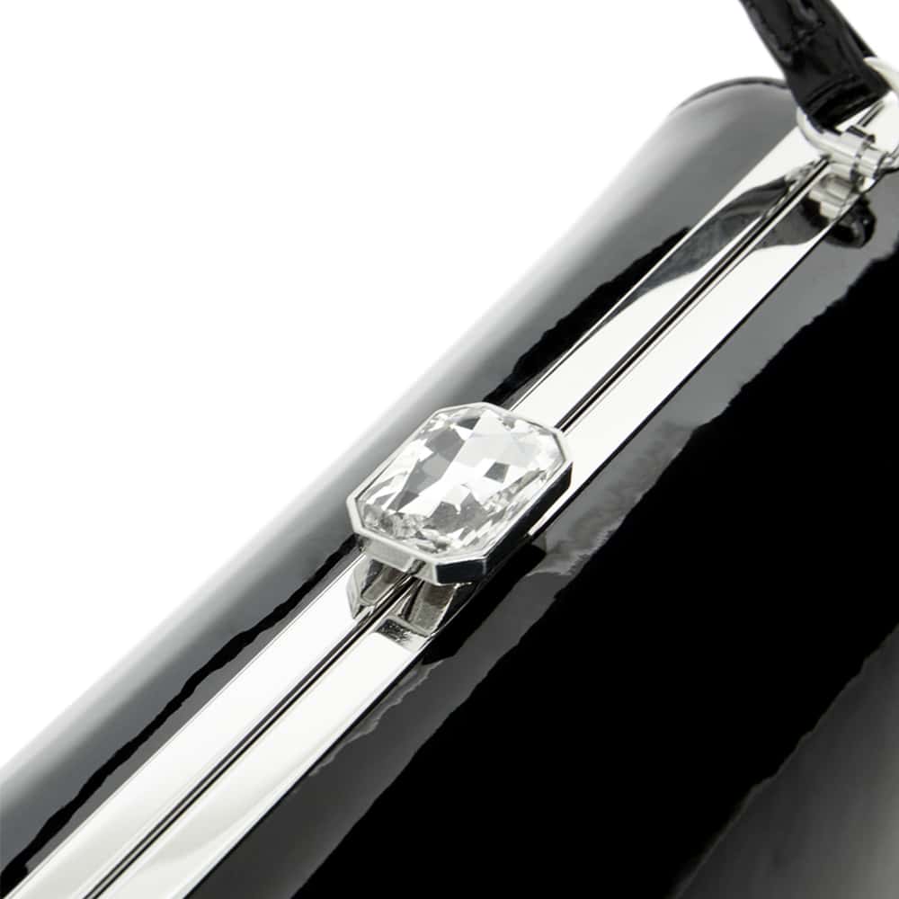 Delsie Clutch in Black
