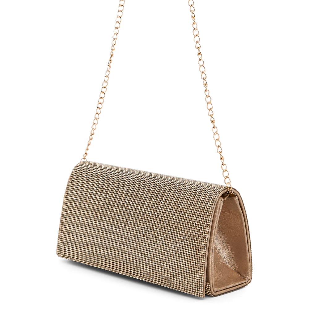 Deva Evening Bag in Gold