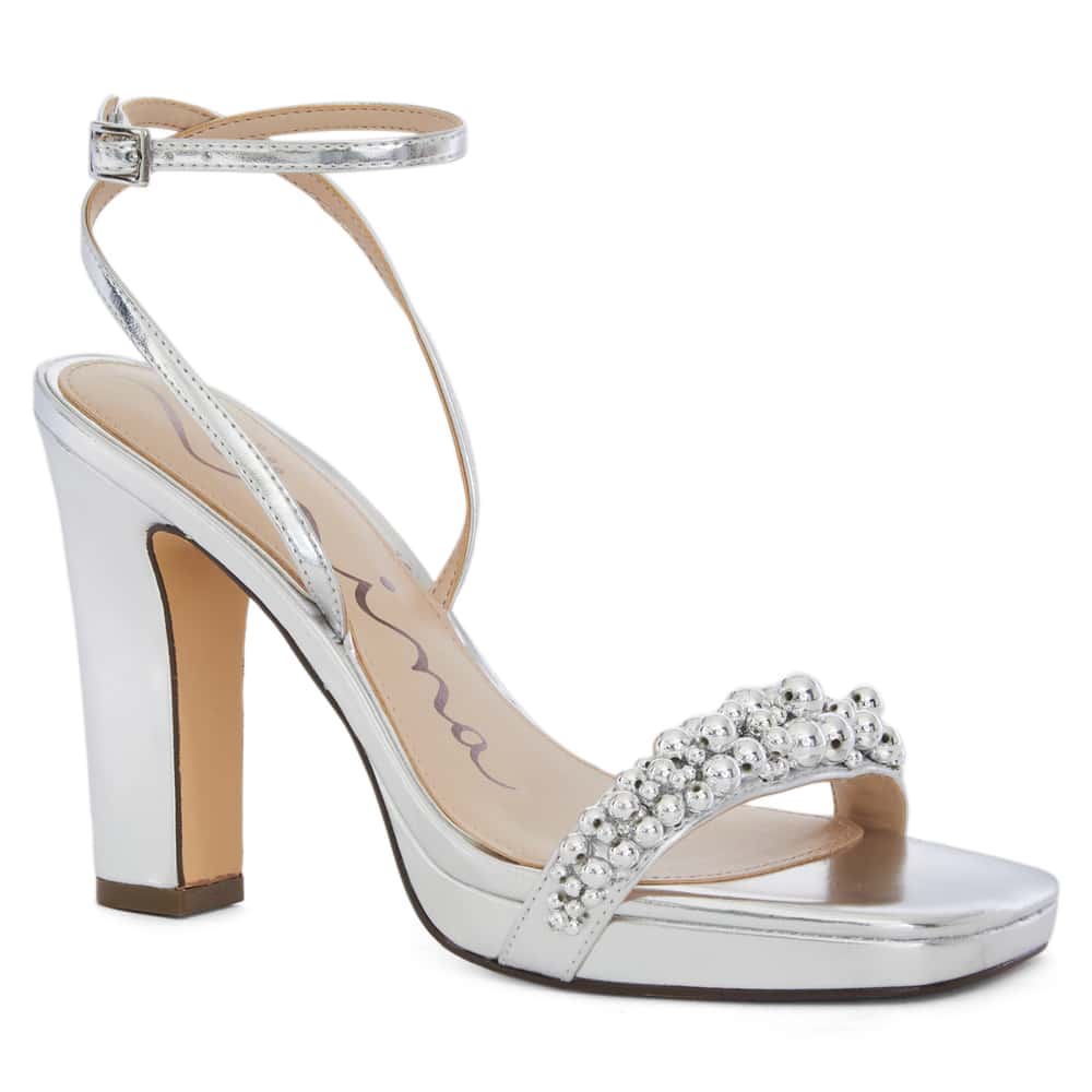 Evette Heel in Silver