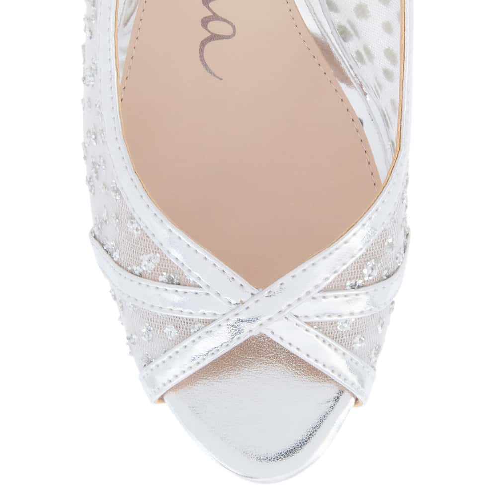 Flavia Pumps in Silver