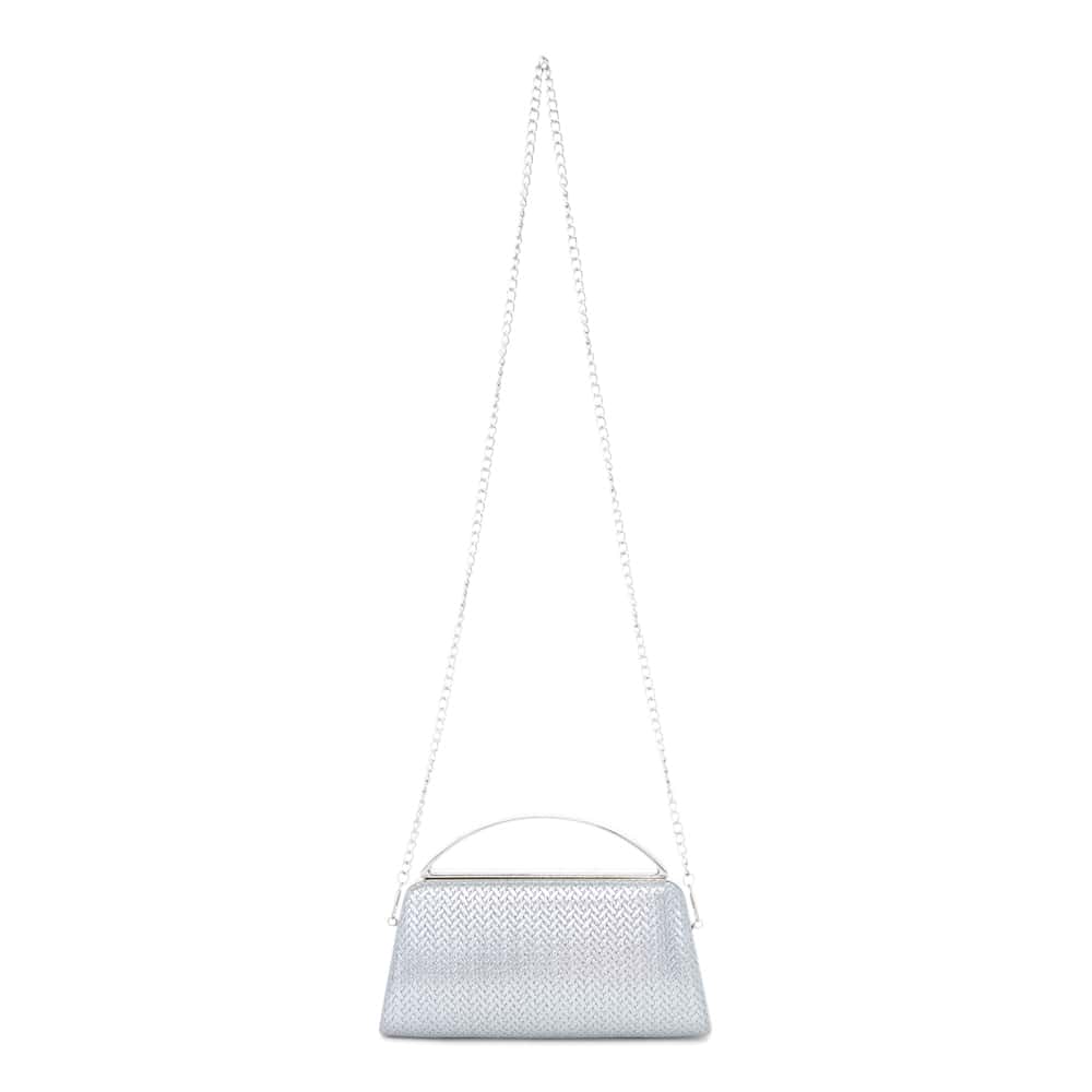 Genesis Clutch in Antique Silver