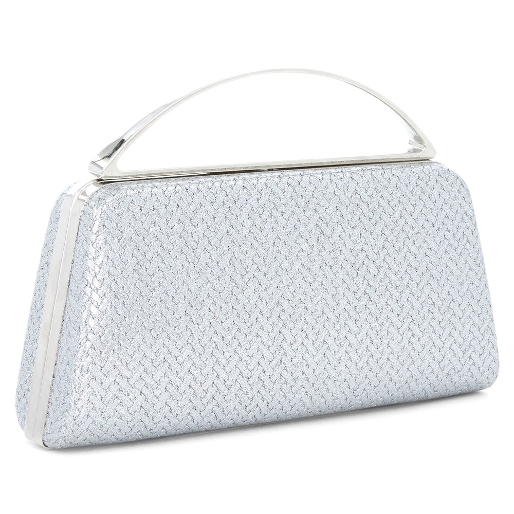 Genesis Clutch in Antique Silver