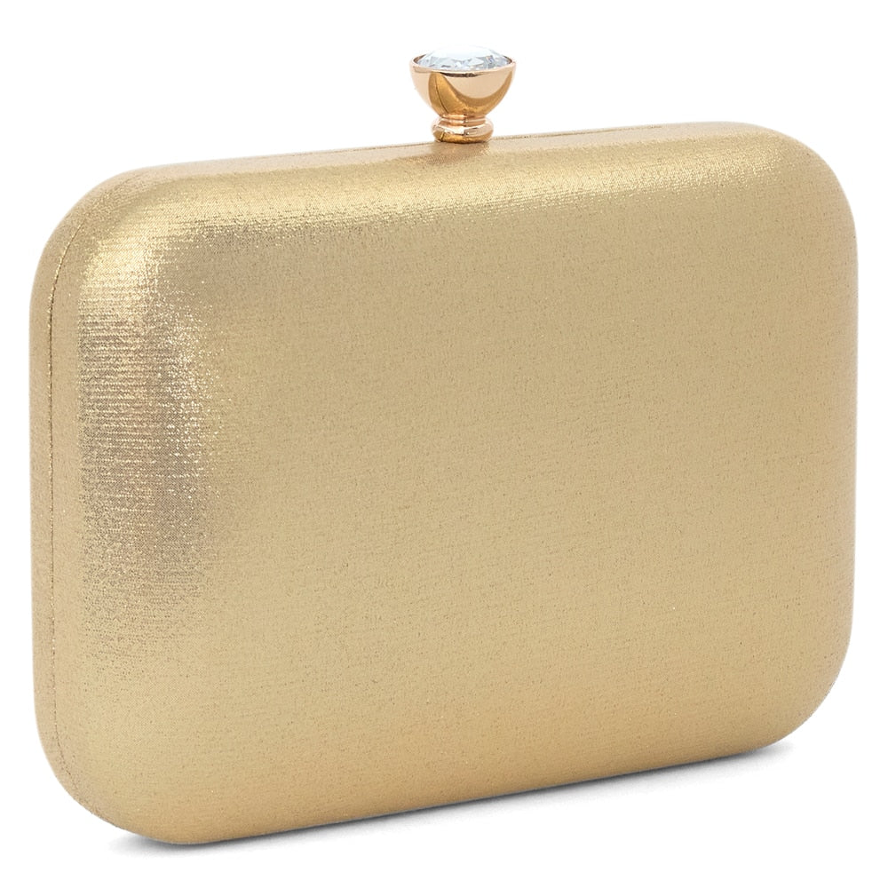 Kaela Evening Bag in Gold