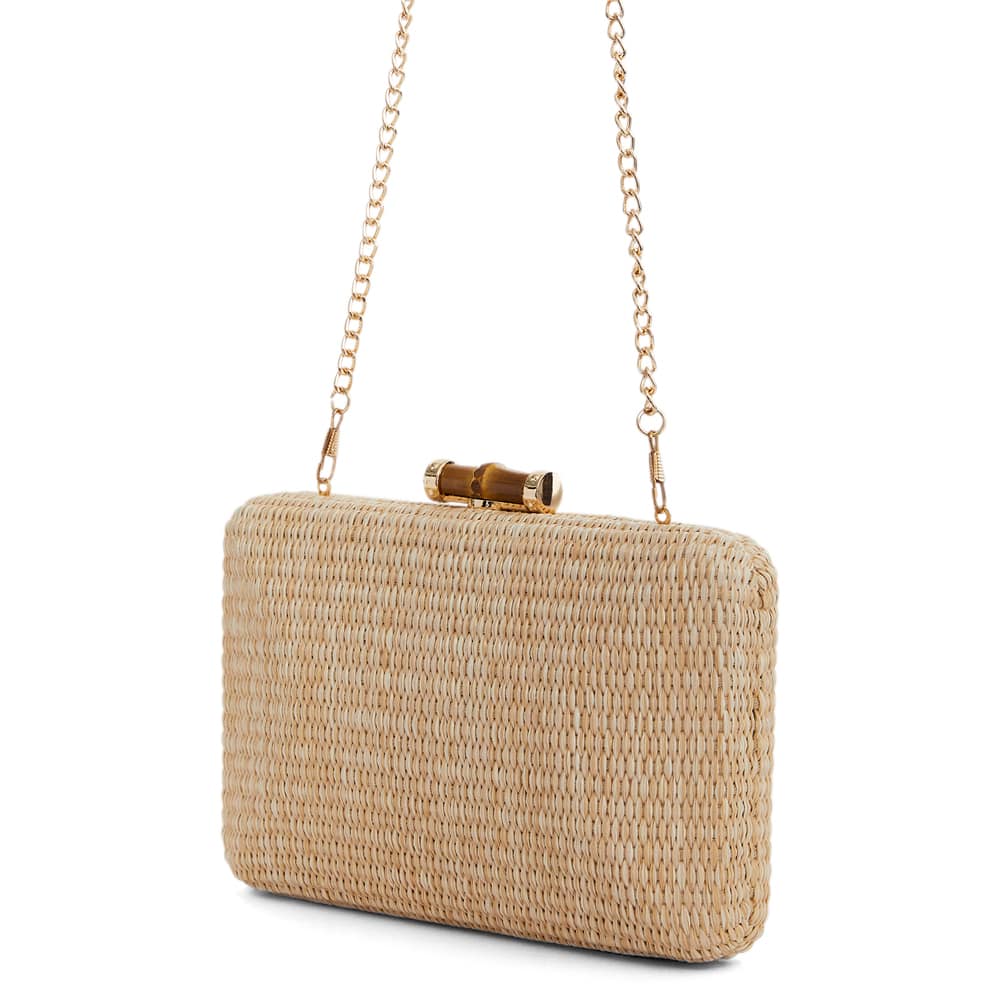 Malia Evening Bag in Light Natural Multi