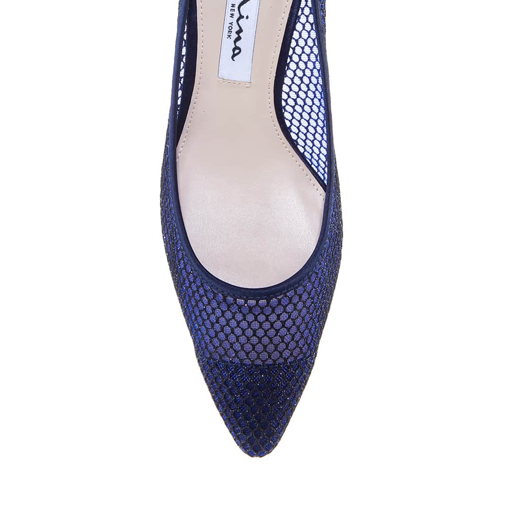 Niley Heel in Navy