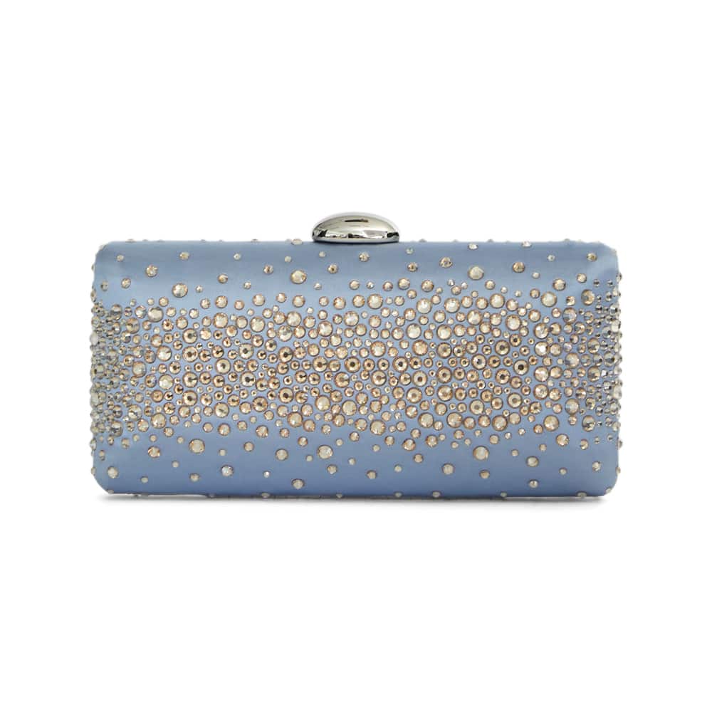 Purity Evening Bag in Icy Blue Crystal