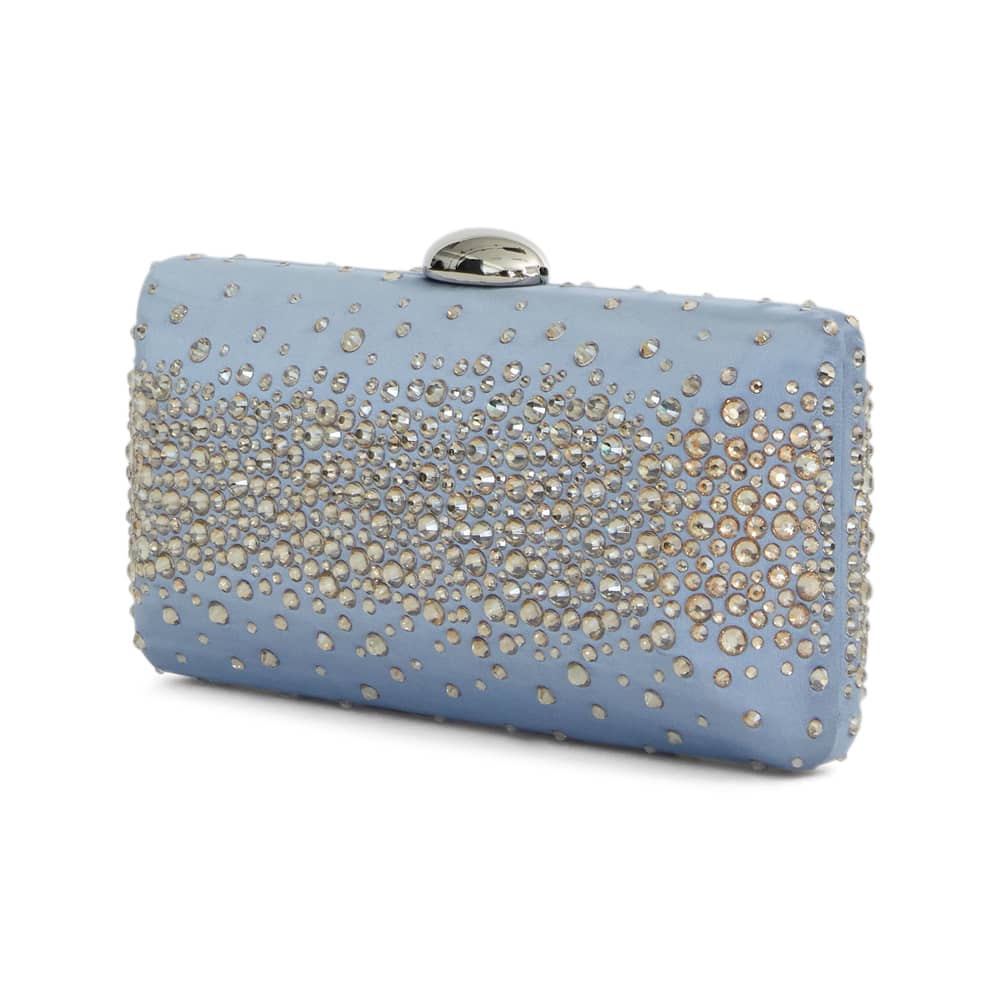 Purity Evening Bag in Icy Blue Crystal