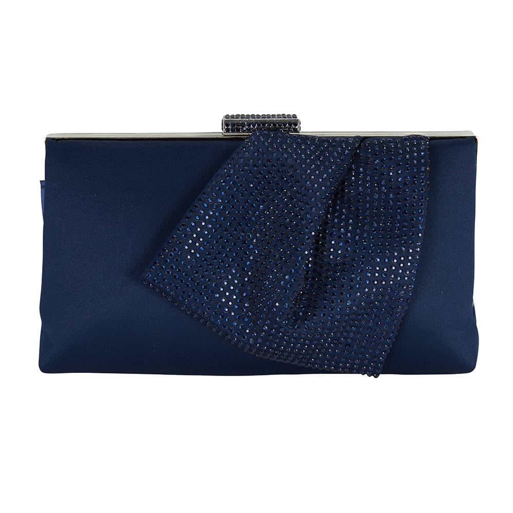 Skyla Handbag in Navy Fabric