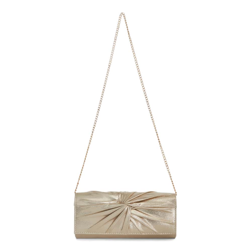 Spirit Evening Bag in Platino Suedette