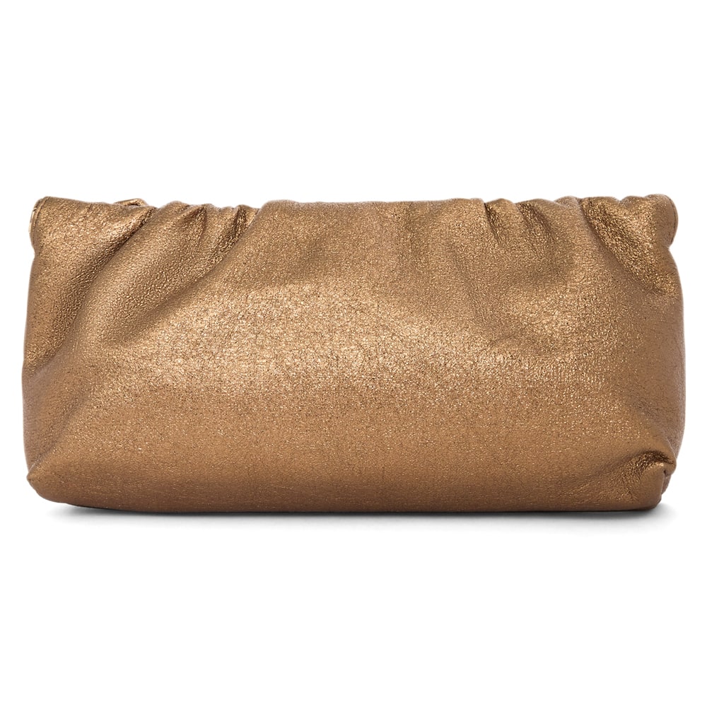 Thea Evening Bag in Bronze Fabric