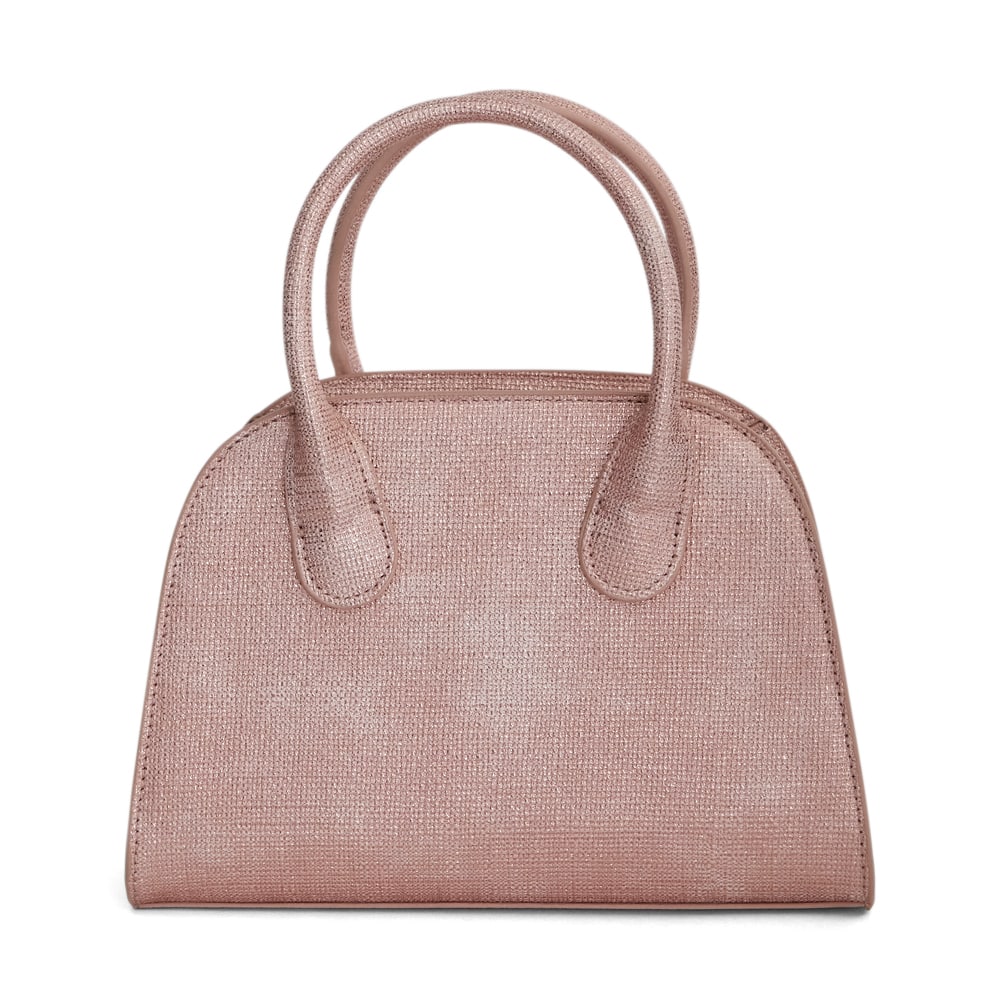 Yorke Evening Bag in Icy Pink Metallic