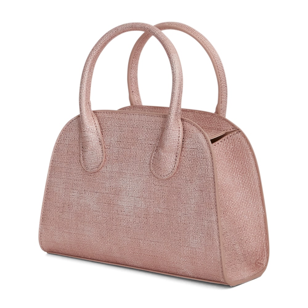 Yorke Evening Bag in Icy Pink Metallic