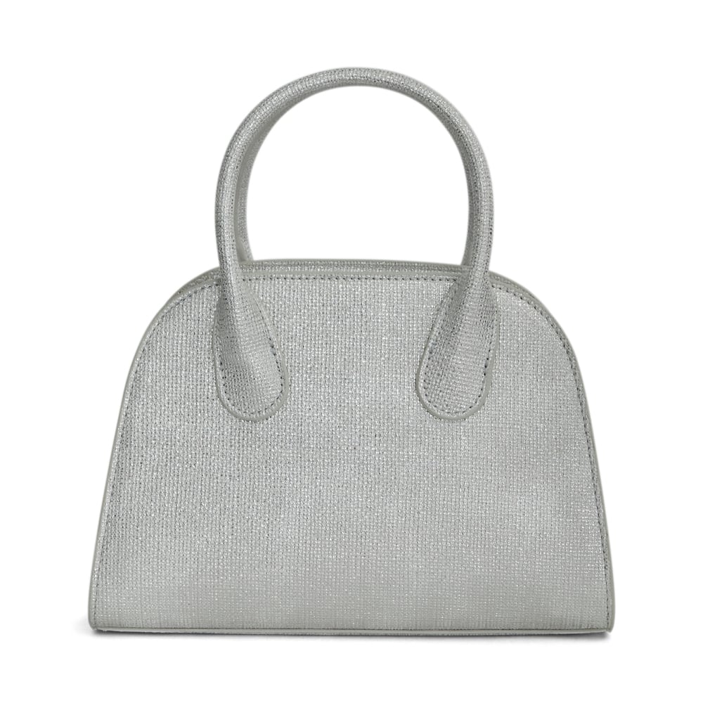 Yorke Evening Bag in Silver Metallic