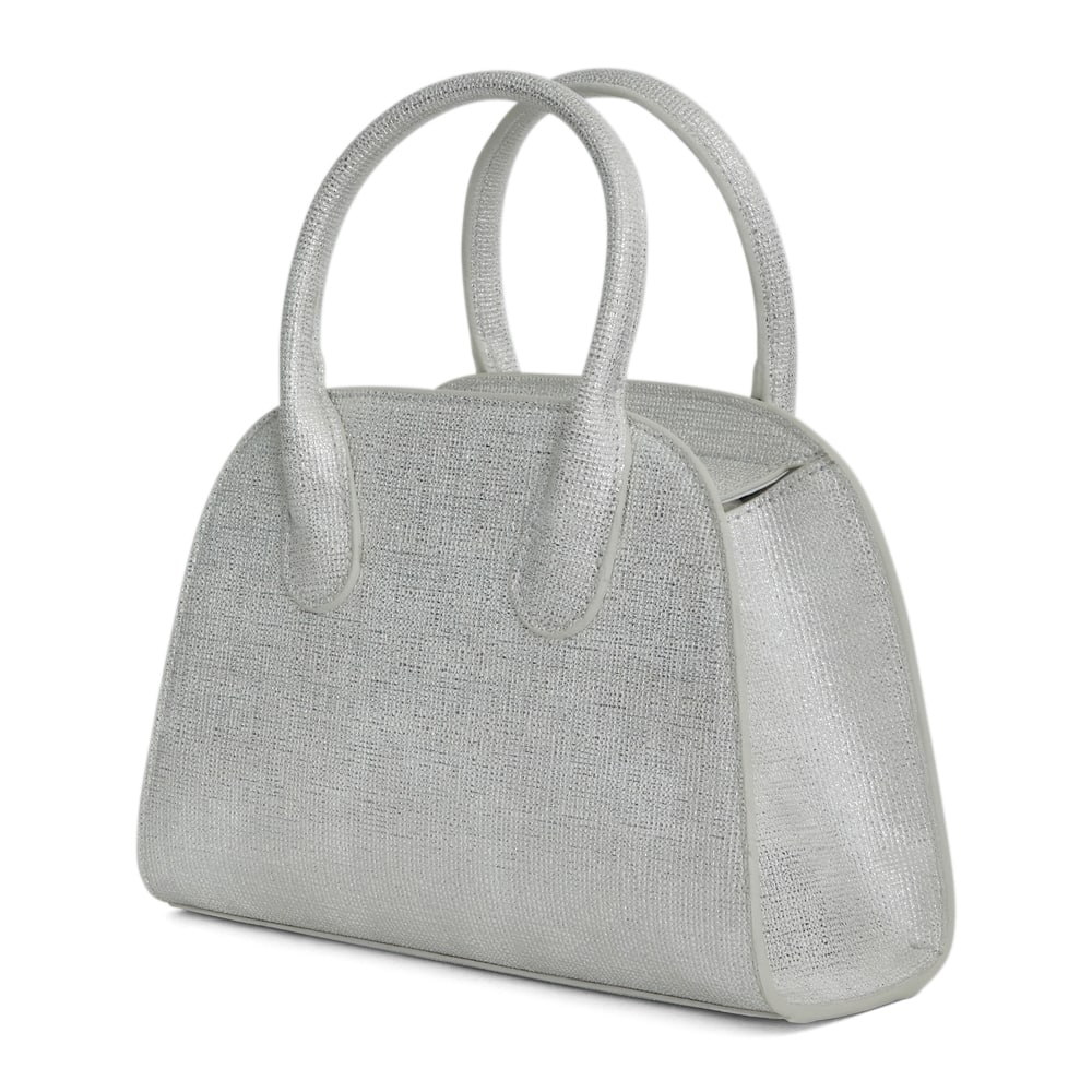 Yorke Evening Bag in Silver Metallic