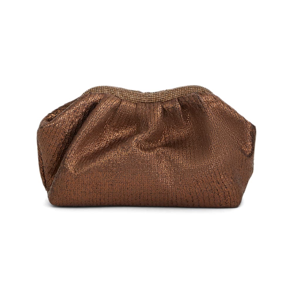 Zayla Evening Bag in Bronze