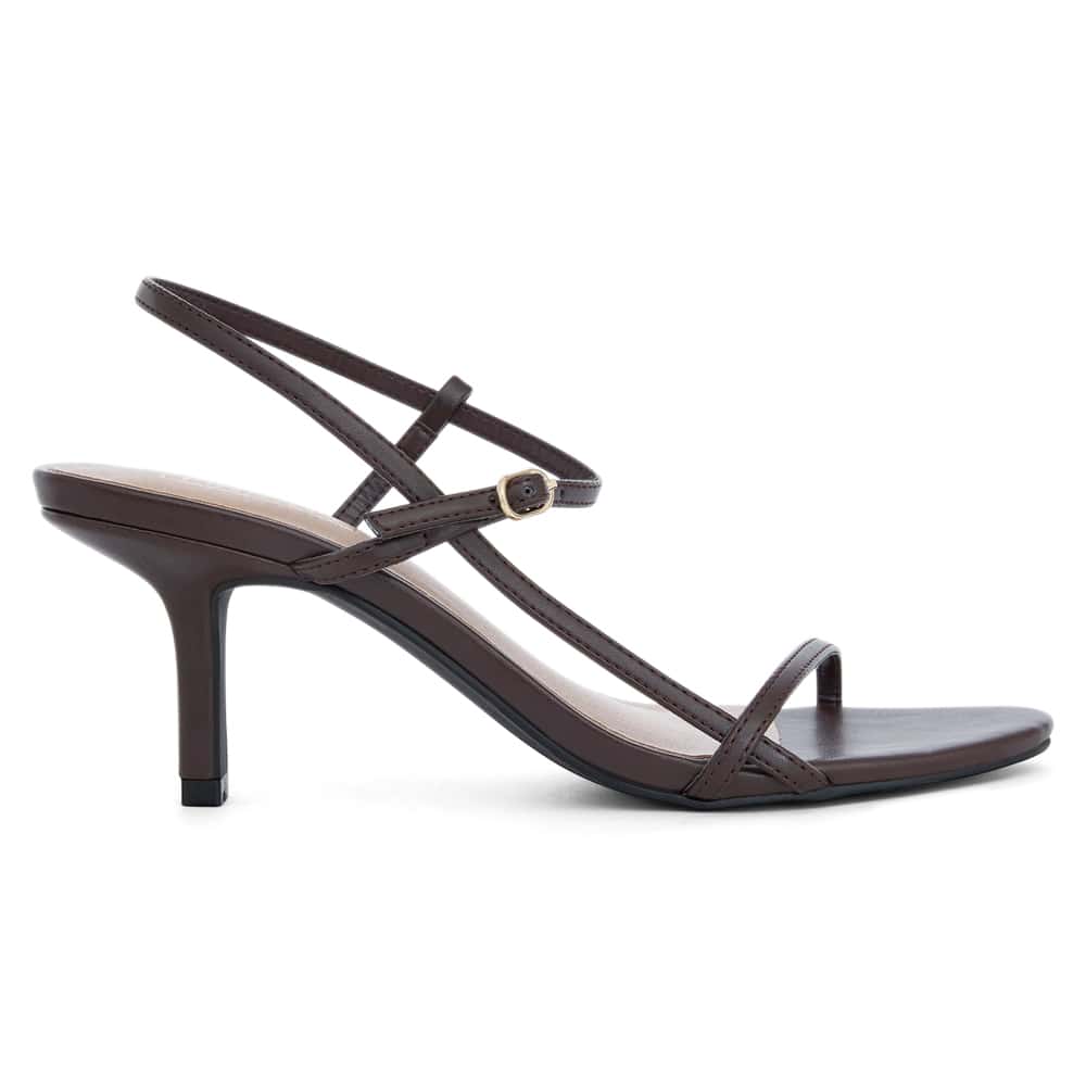 Aruba Heel in Chocolate