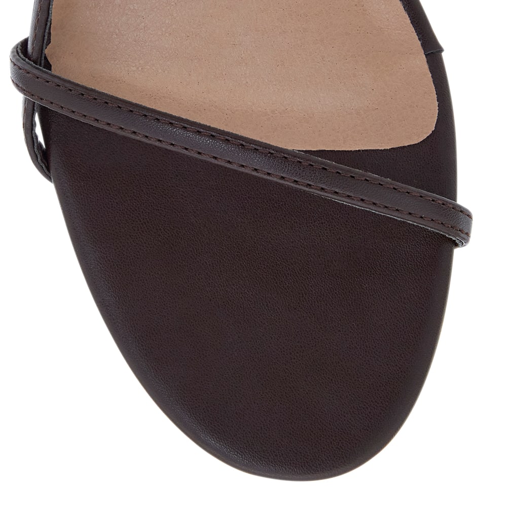 Aruba Heel in Chocolate