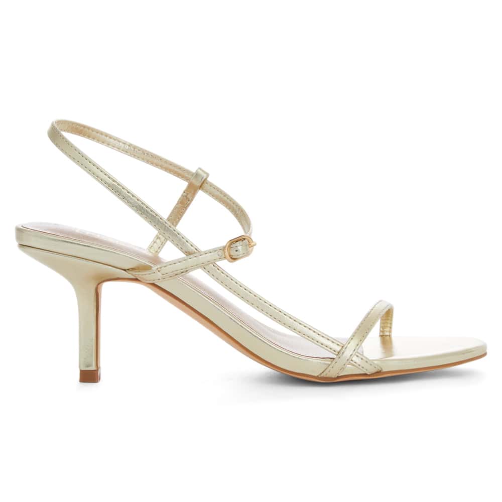 Aruba Heel in Soft Gold