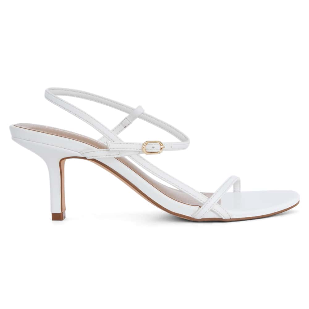 Aruba Heel in White