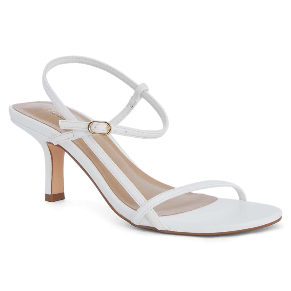 Aruba Heel in White