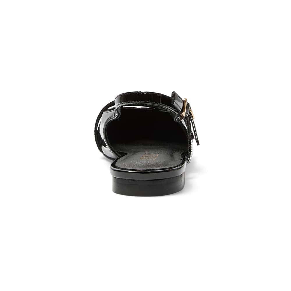 Inherit Ballet Flat in Black Patent