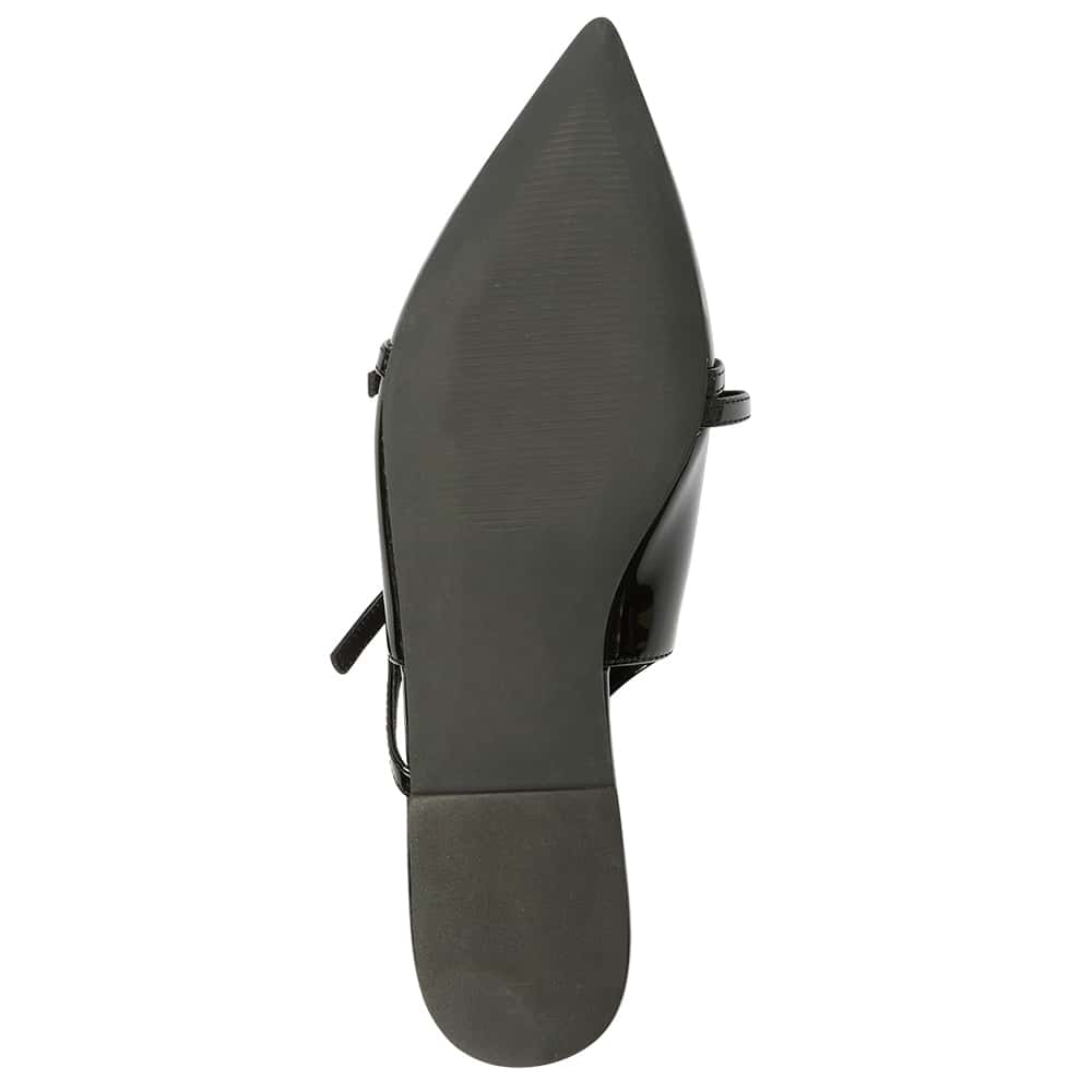 Inherit Ballet Flat in Black Patent