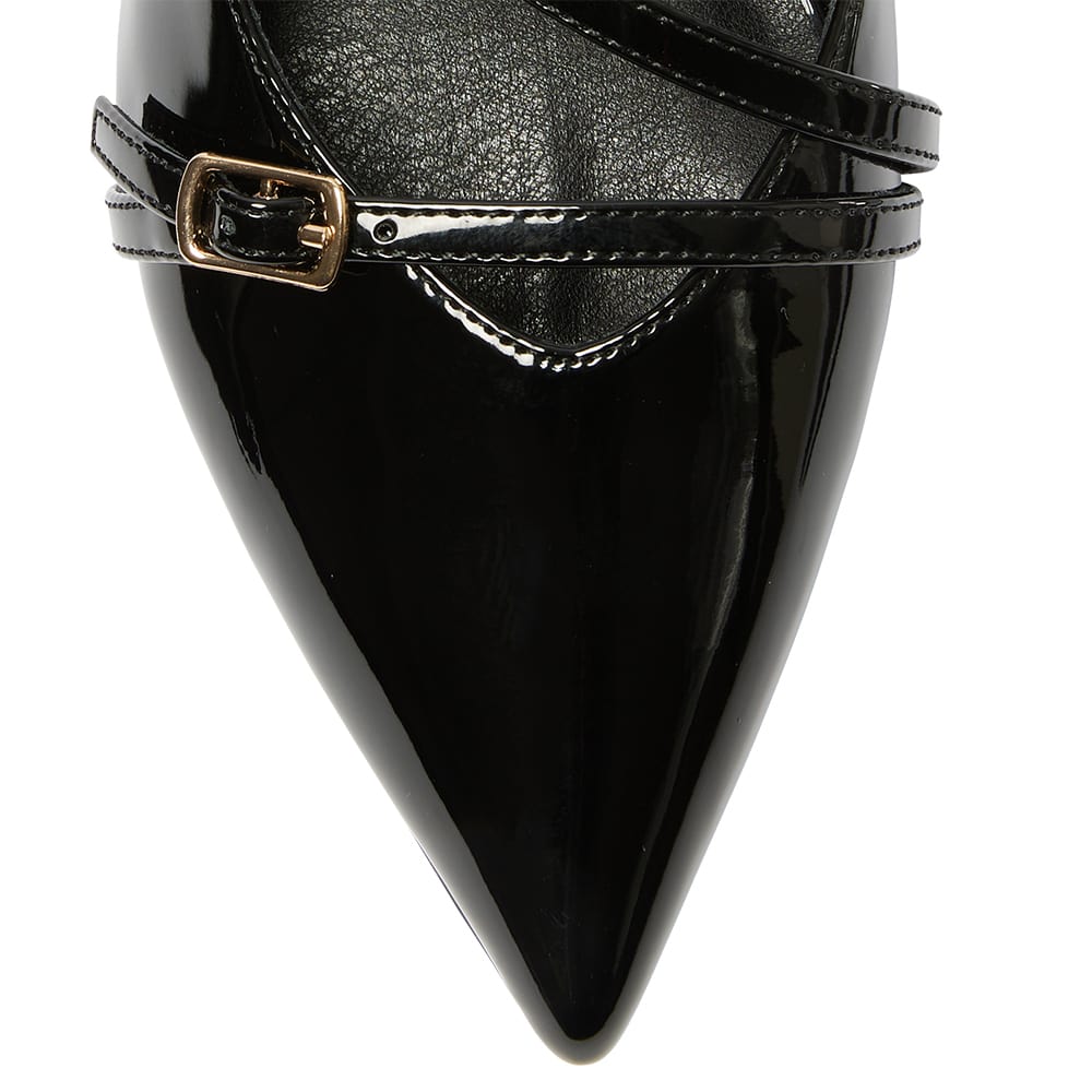 Inherit Ballet Flat in Black Patent