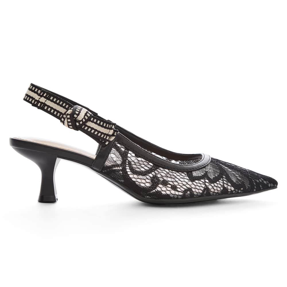 Olivia Heel in Black