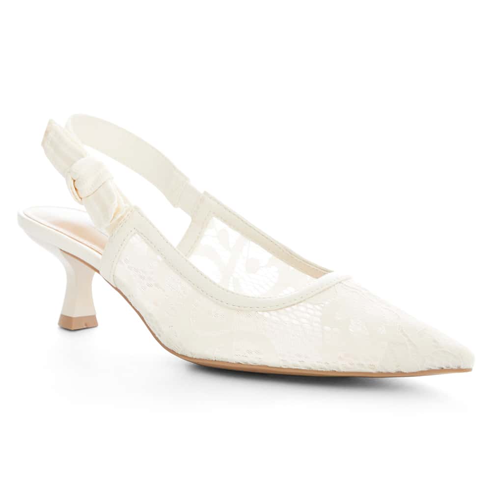 Olivia Heel in Cream