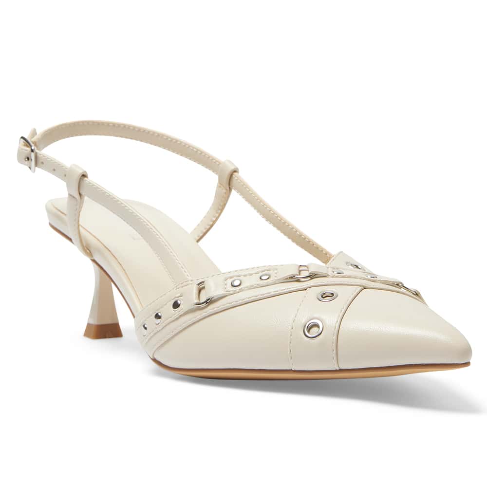 Sutton Heel in Bone Smooth