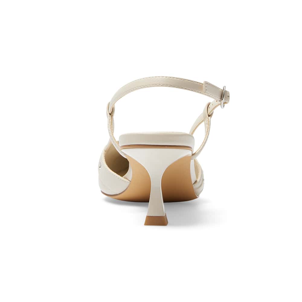 Sutton Heel in Bone Smooth