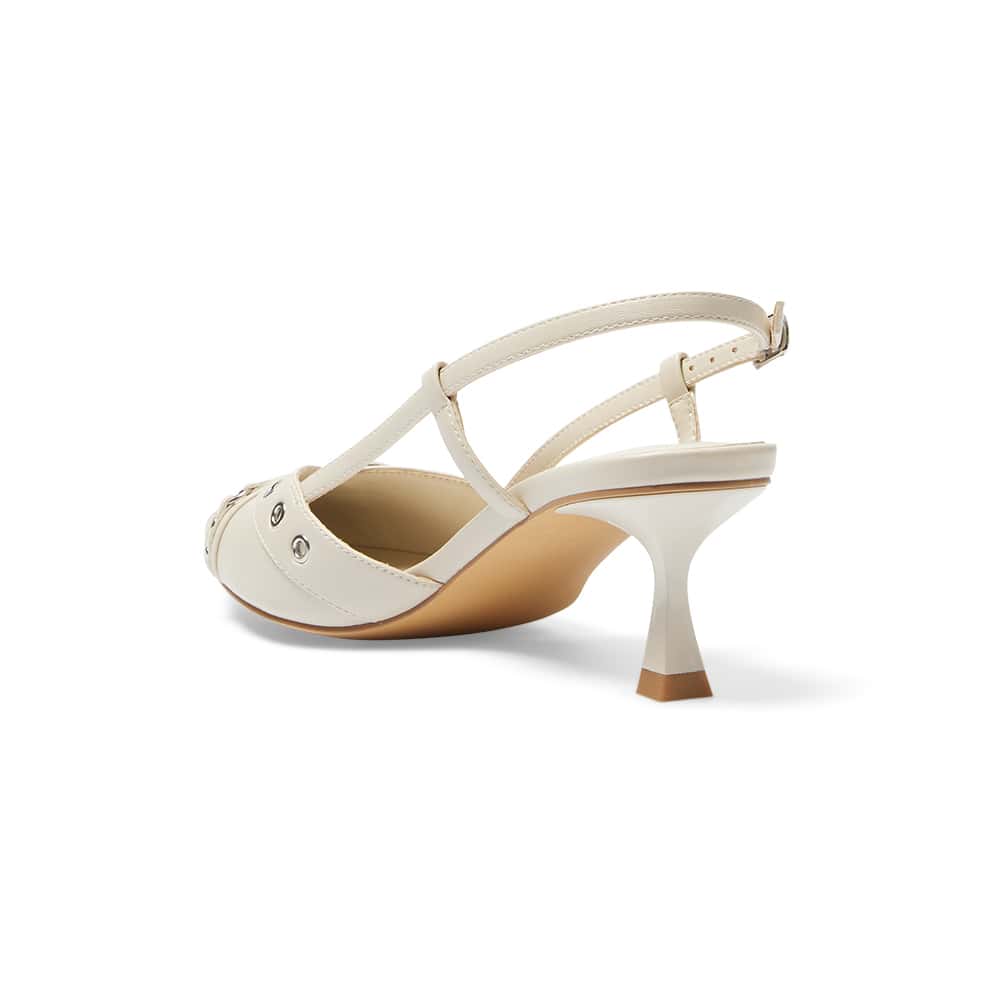 Sutton Heel in Bone Smooth