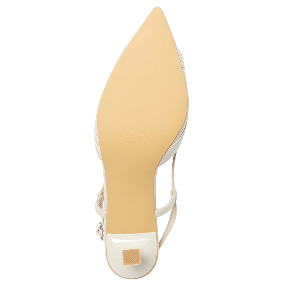 Sutton Heel in Bone Smooth