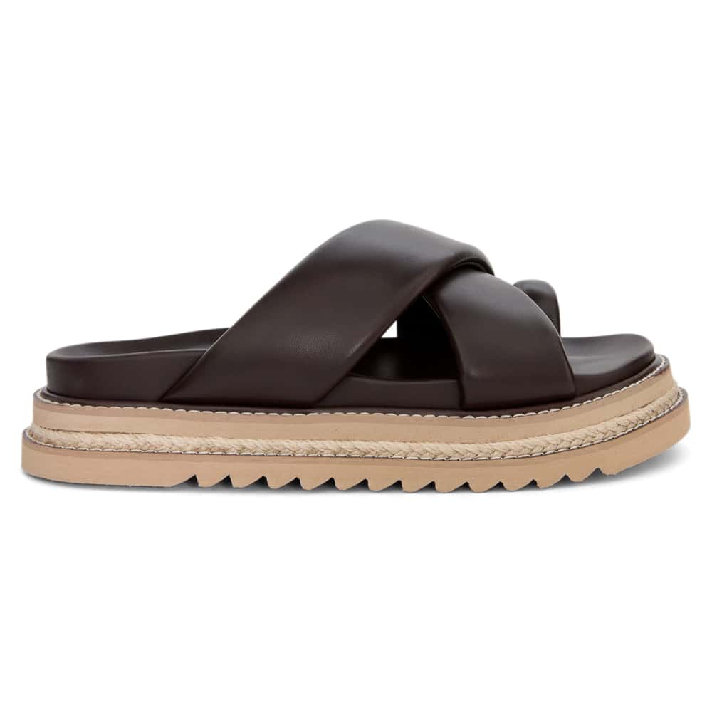 Aimee Slide in Chocolate Smooth