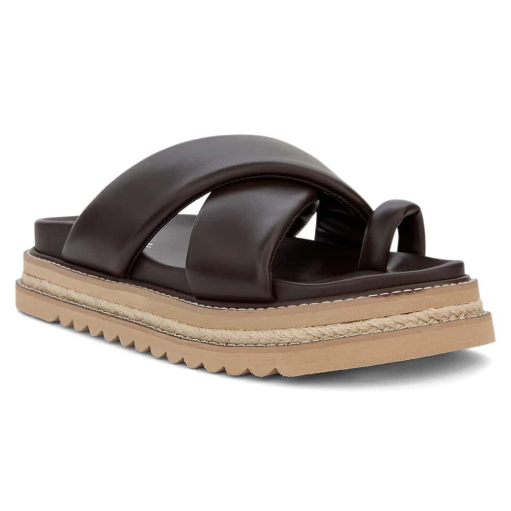 Aimee Slide in Chocolate Smooth