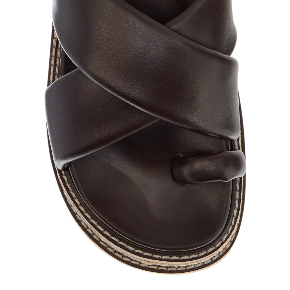 Aimee Slide in Chocolate Smooth