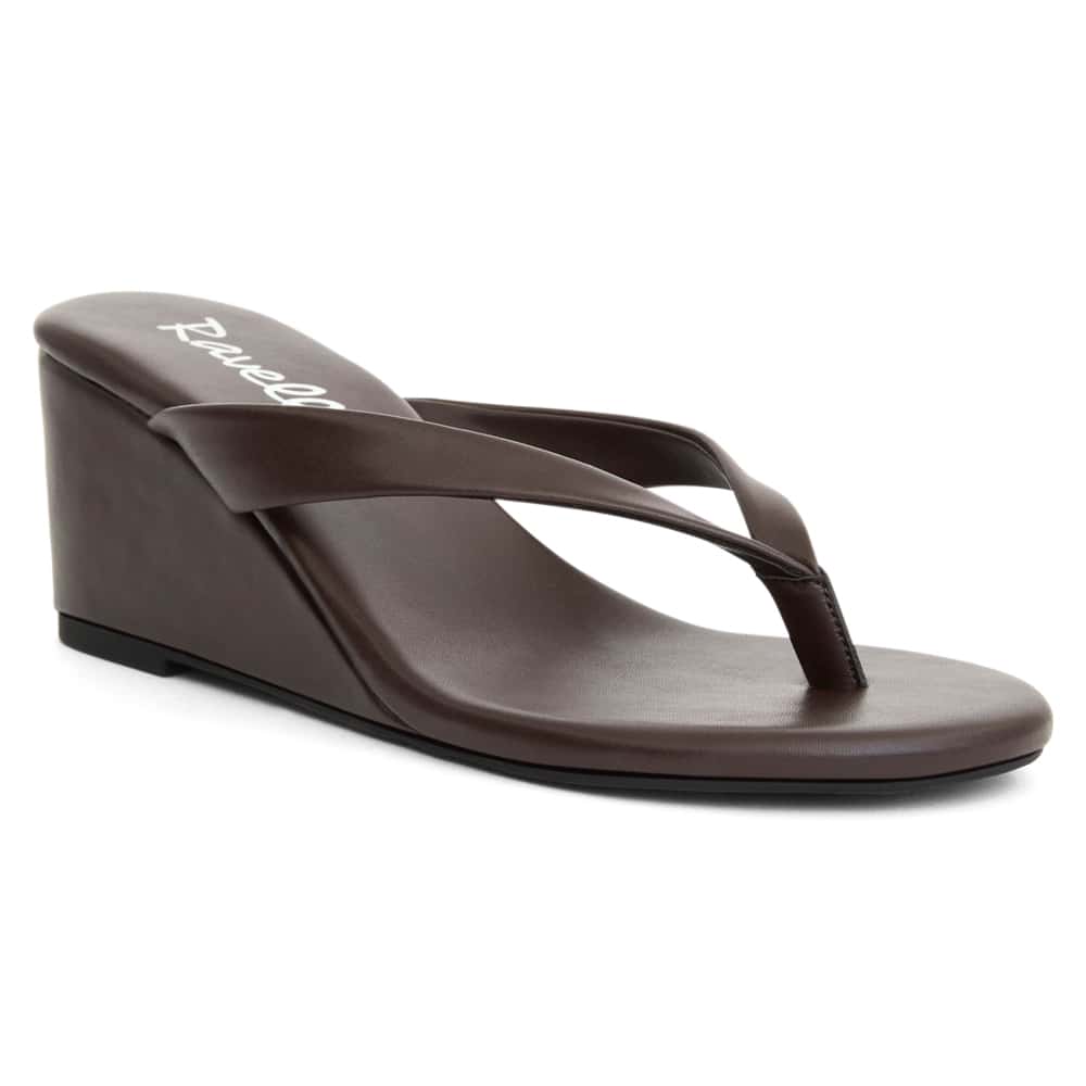 Alana Heel in Chocolate Smooth