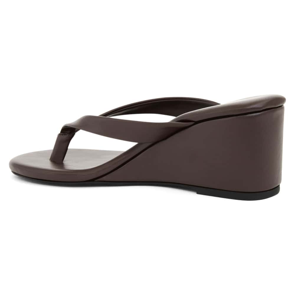 Alana Heel in Chocolate Smooth