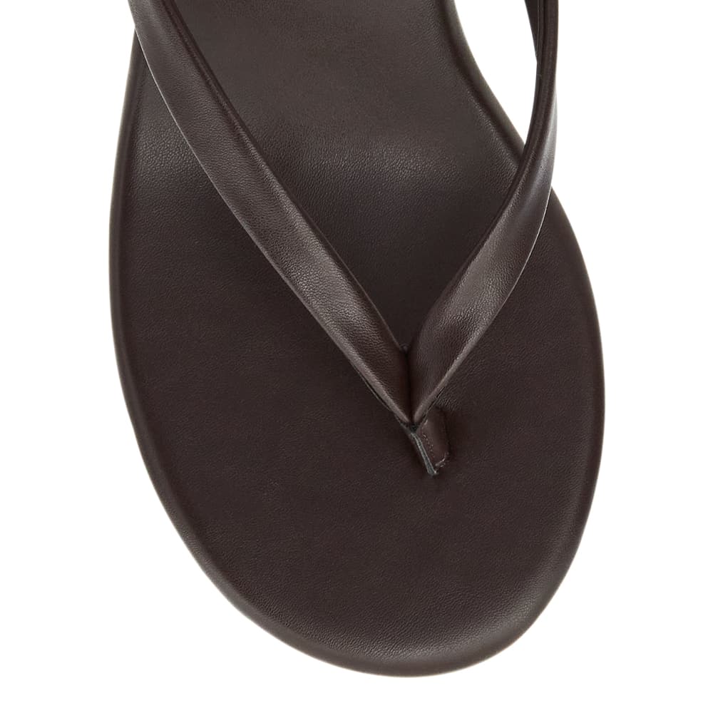 Alana Heel in Chocolate Smooth