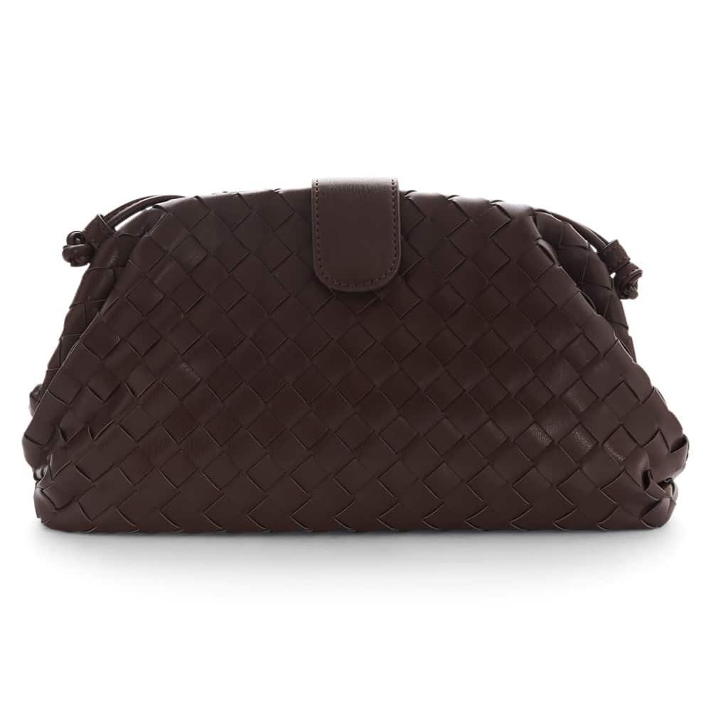 Bash Bag in Chocolate Weave