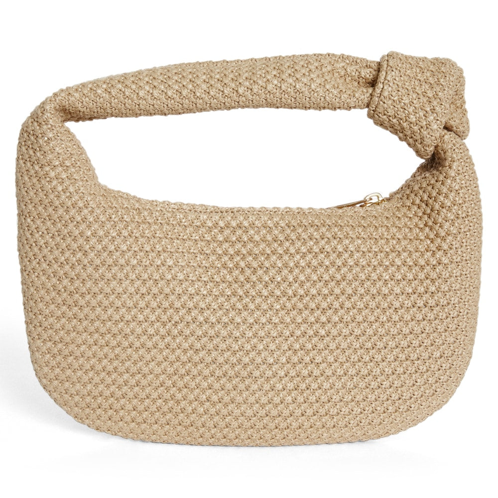 Bazz Handbag in Natural Raffia