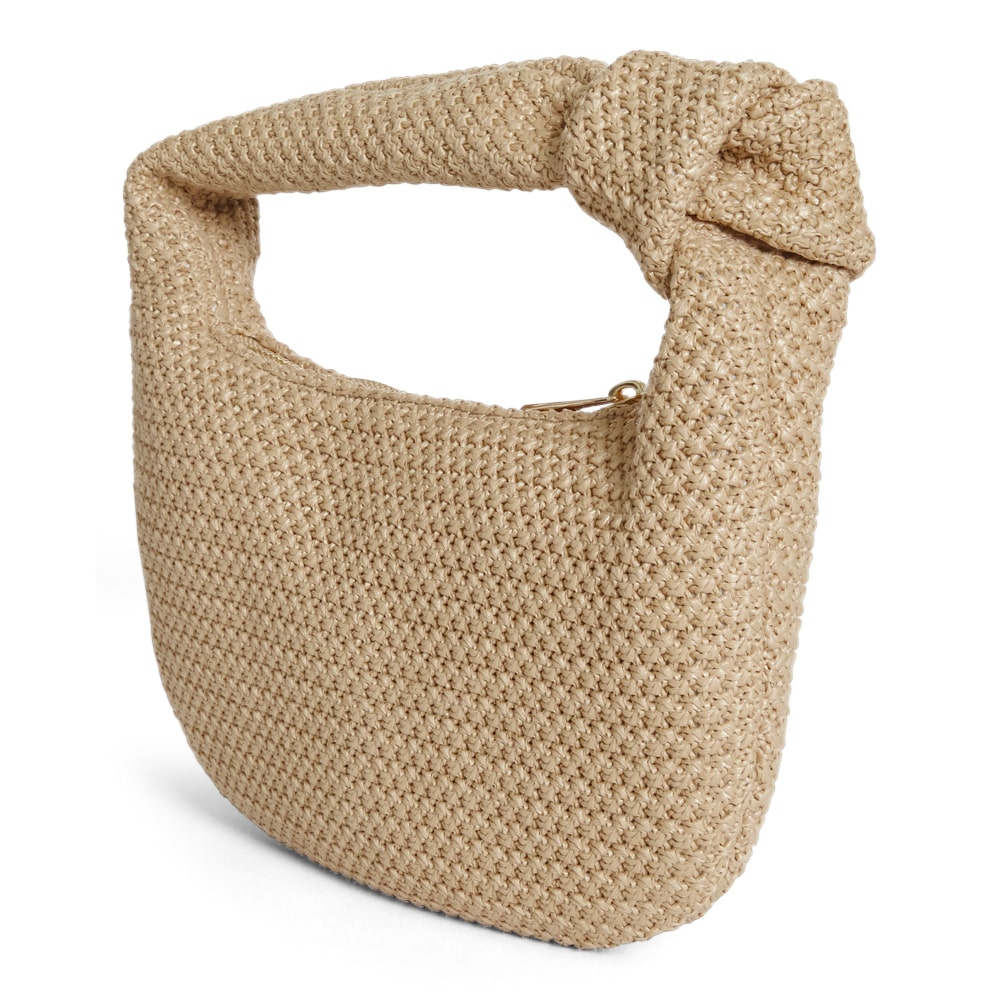 Bazz Handbag in Natural Raffia