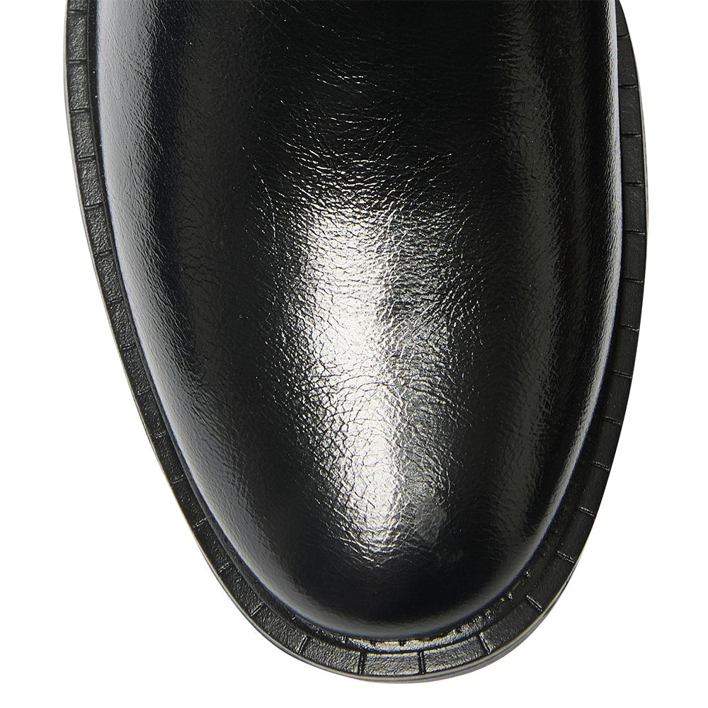 Bedford Boot in Black Crinkle