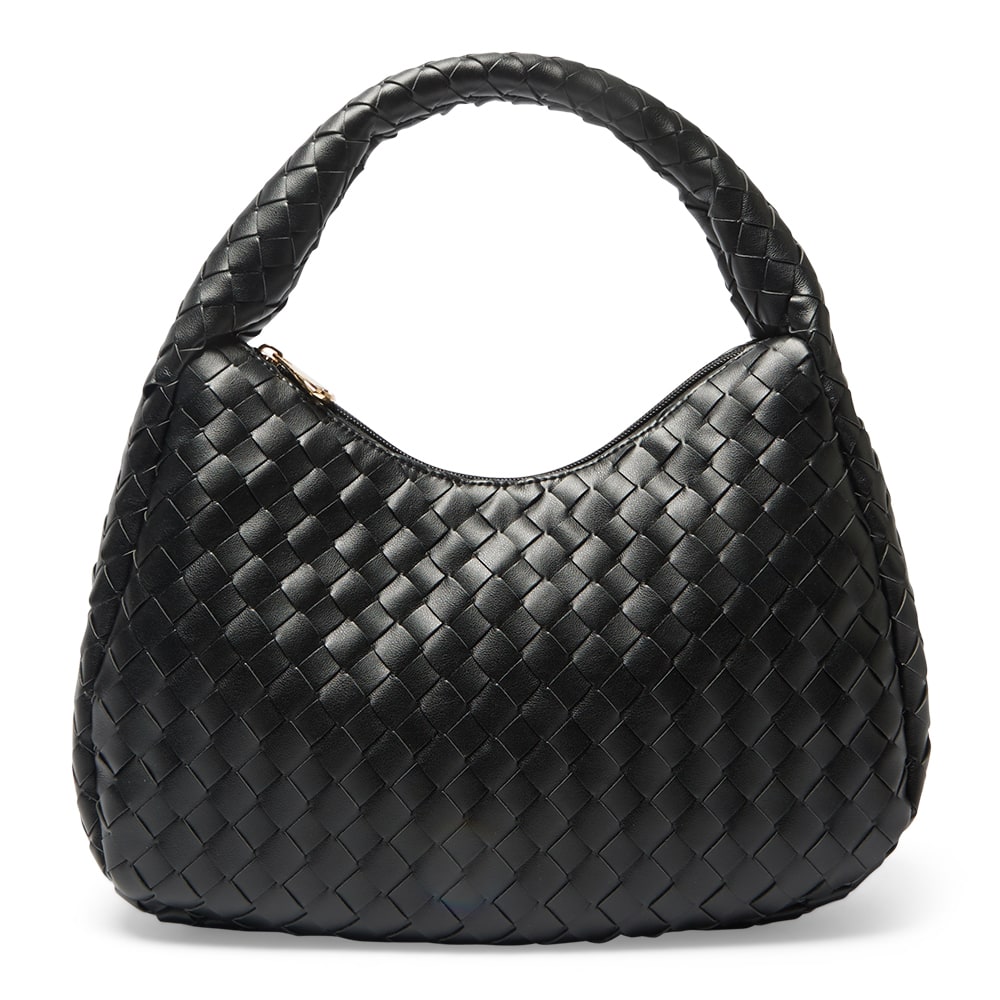 Bobbi Bag in Black Weave