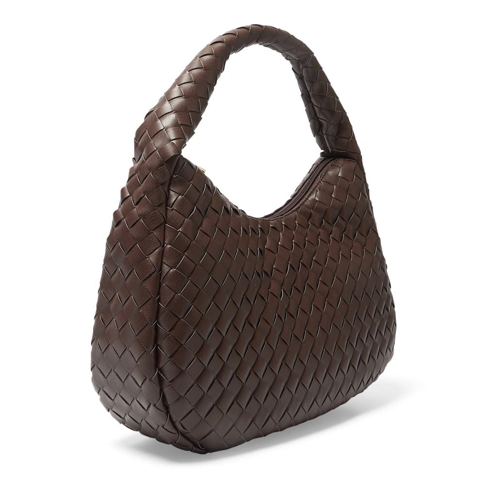 Bobbi Bag in Chocolate Weave