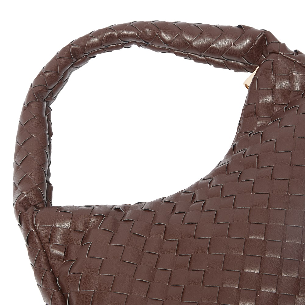 Bobbi Bag in Chocolate Weave