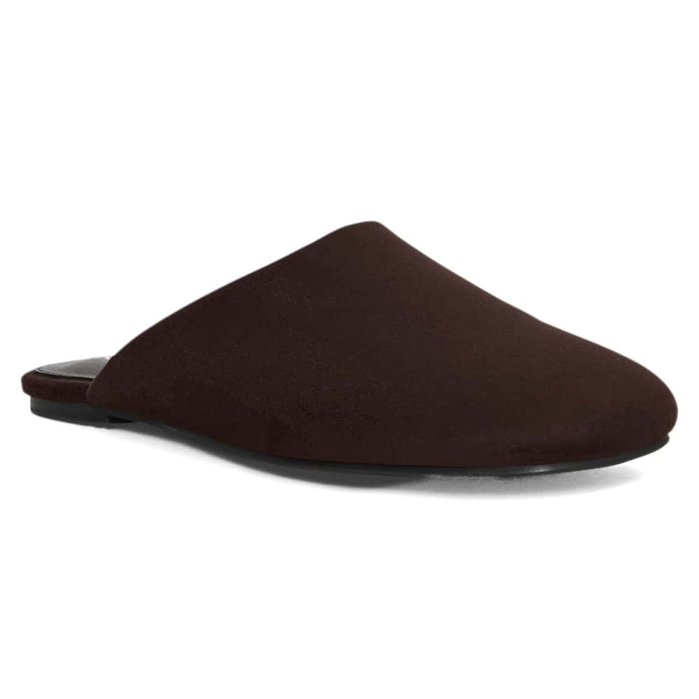 Brenda Flat in Chocolate  Micro