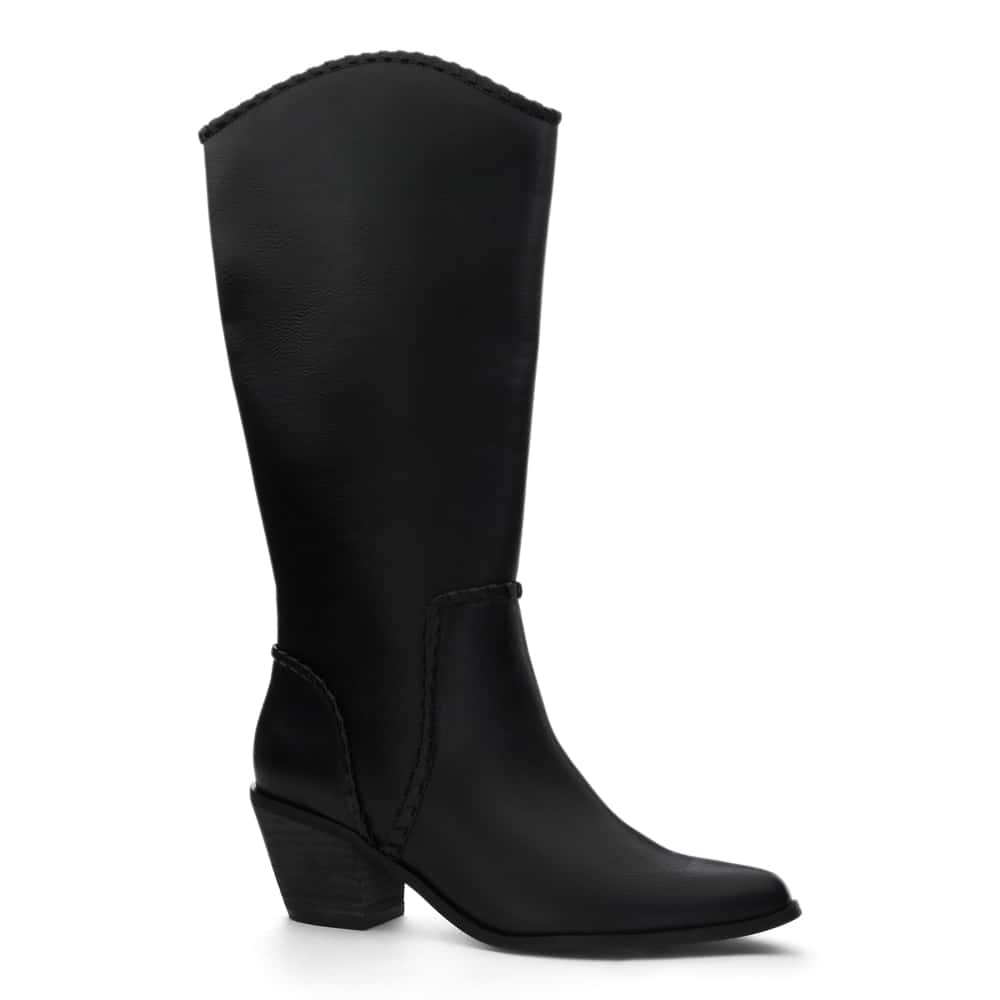 Canyon Boot in Black Smooth