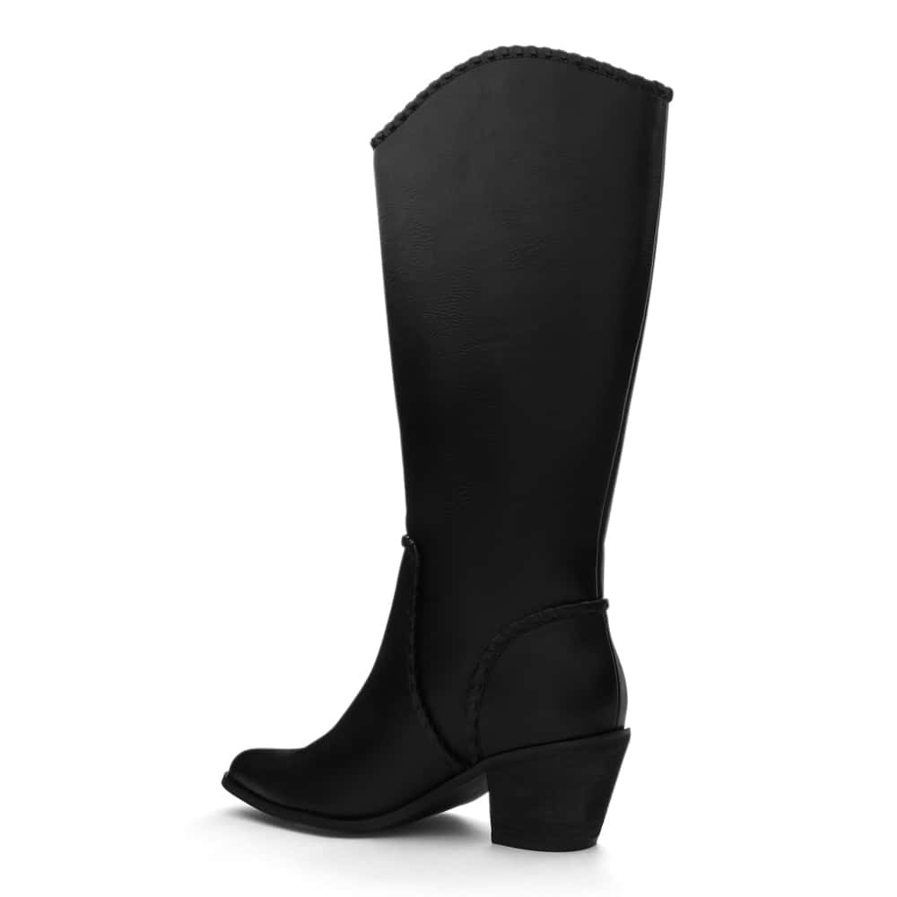 Canyon Boot in Black Smooth